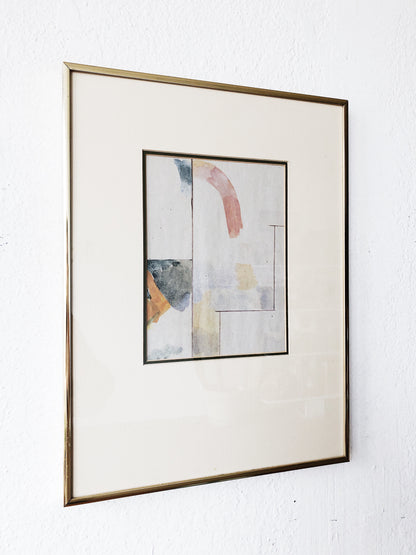 Framed Abstract Art by Aidan Koch