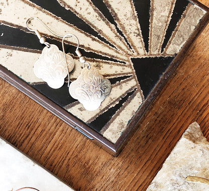 Handmade Brass Or Vintage Earrings