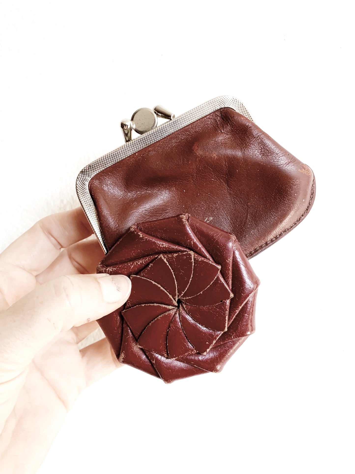 Vintage Leather Coin Purse