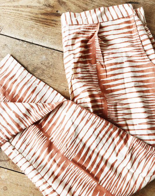 Block Printed Pant