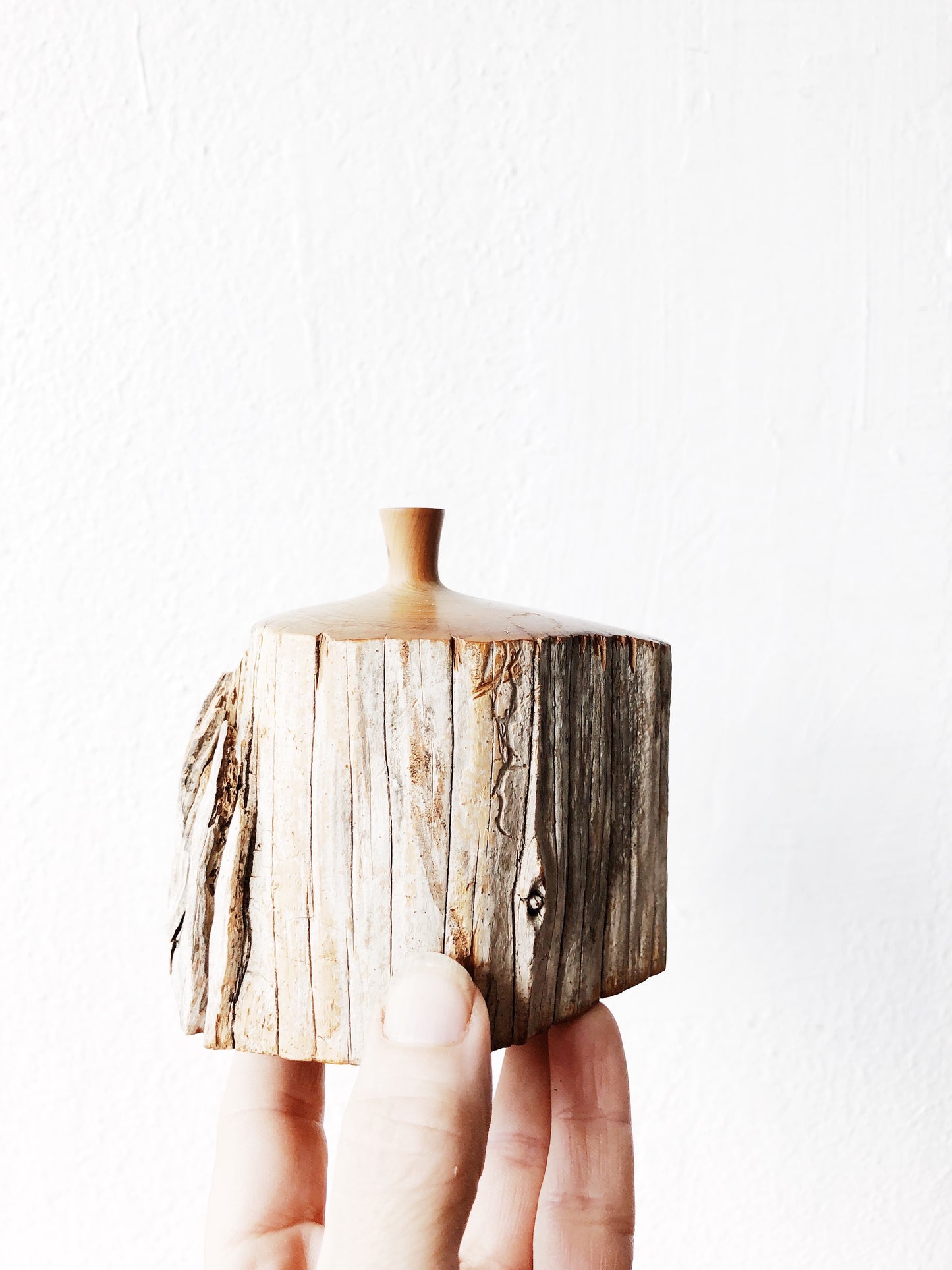 Handmade Cedar Vase