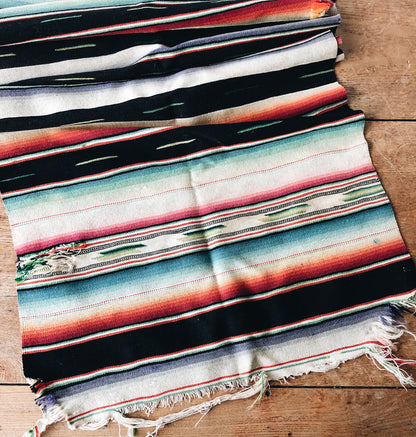 Vintage Wool Saltillo Runner