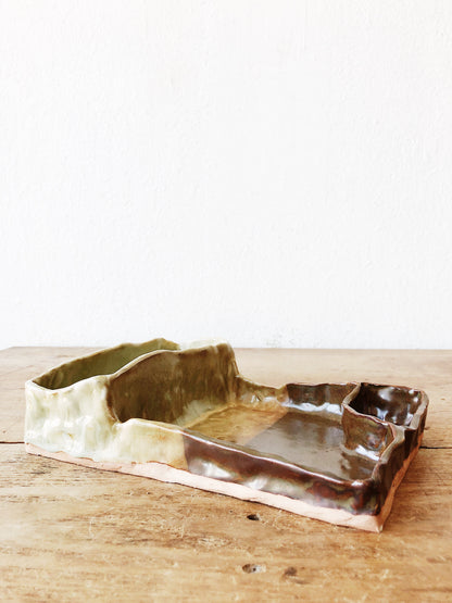 Handmade Ceramic Organizer Tray