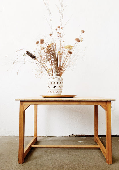 Vintage Wood or Wicker Table