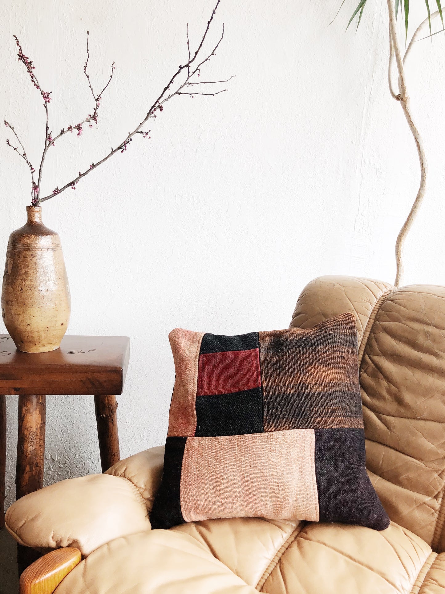 Vintage Patchwork Kilim Pillow