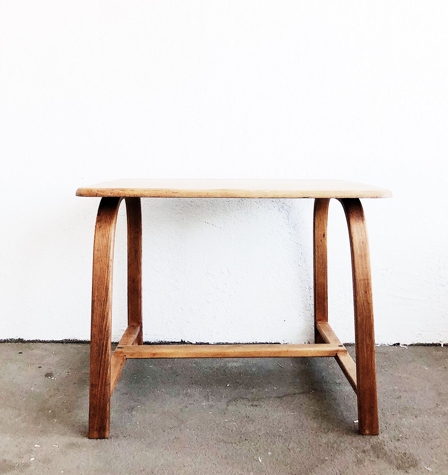 Mid Century Bentwood Side Table