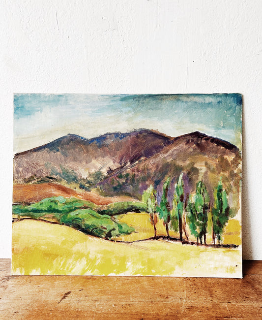 Vintage Landscape Painting