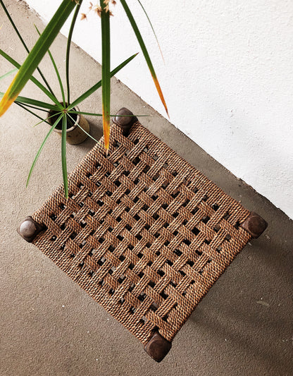 Antique Rope Stool
