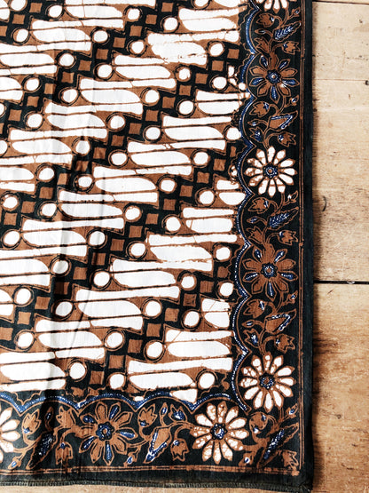 RESERVED Vintage Batik Fabric