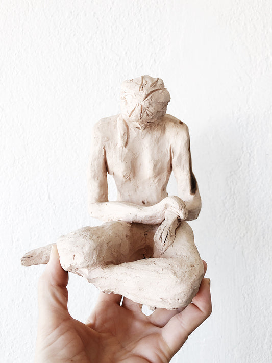 Vintage Handmade Nude Sculpture