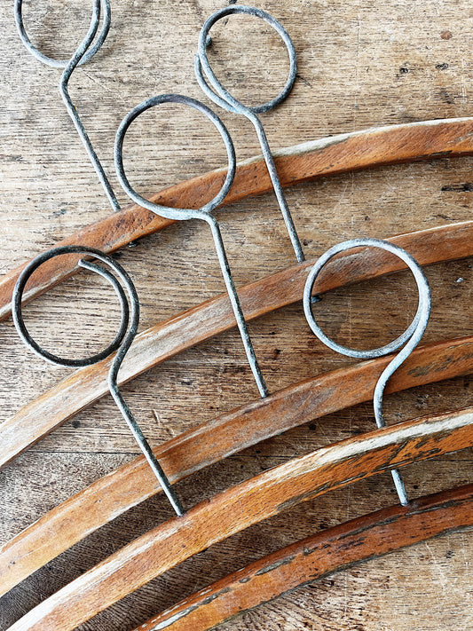 Antique Wood Hangers