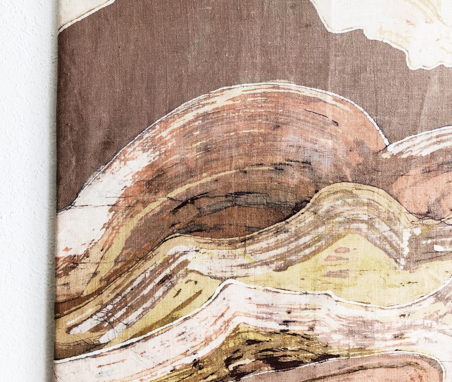 Vintage Batik Art Panel