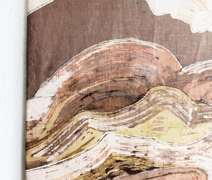 Vintage Batik Art Panel