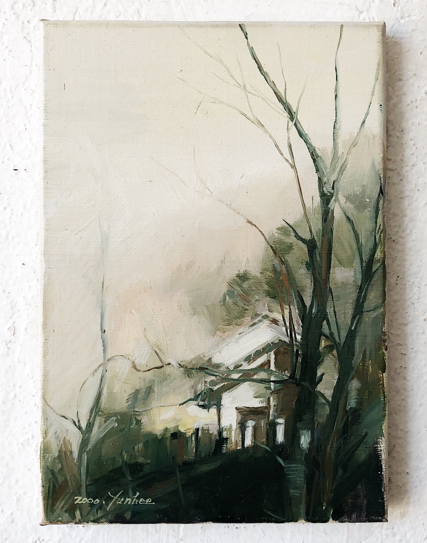 Original Vintage Landscape Painting