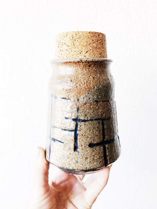 Vintage Handmade Canister