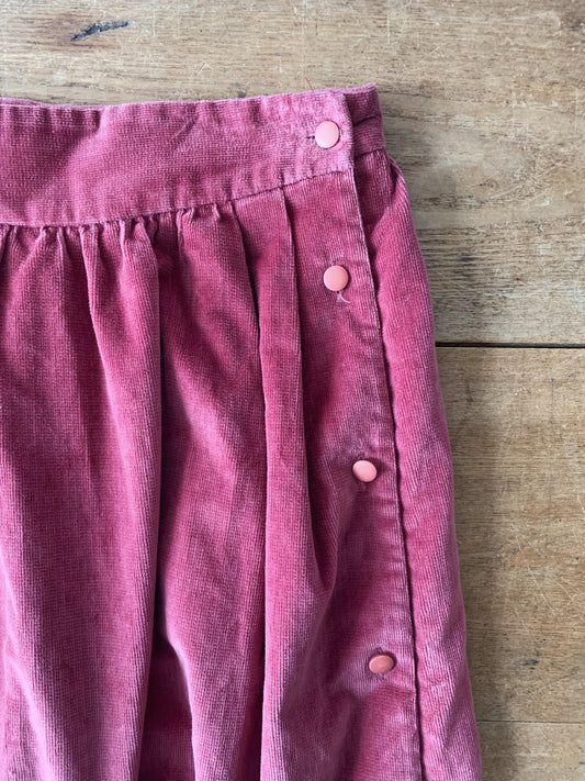 Vintage Chaus Brushed Cotton Velvet Skirt