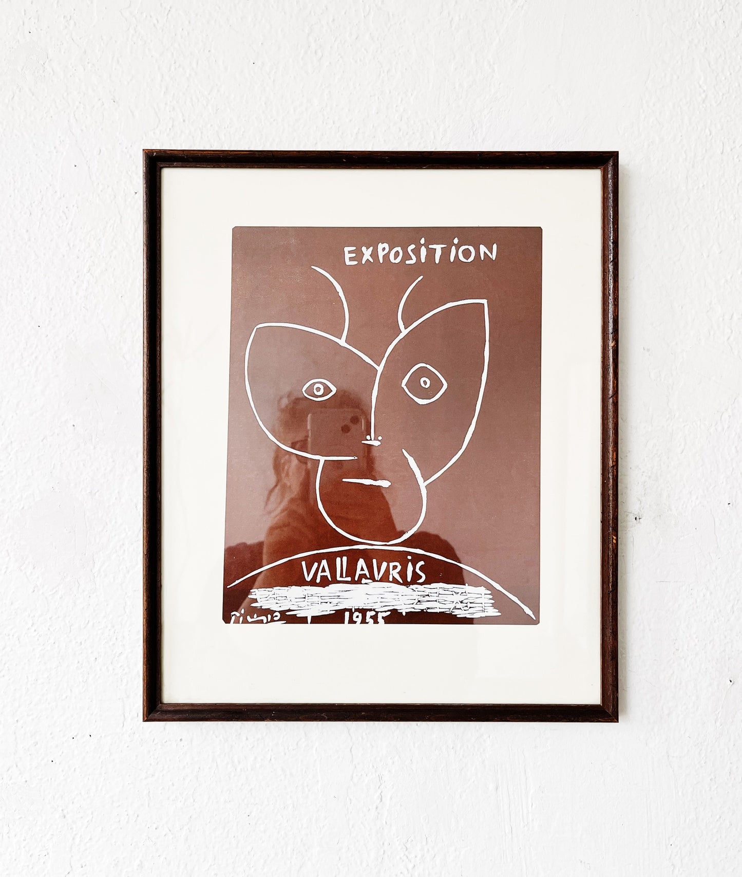 Vintage Framed Picasso Exposition Print