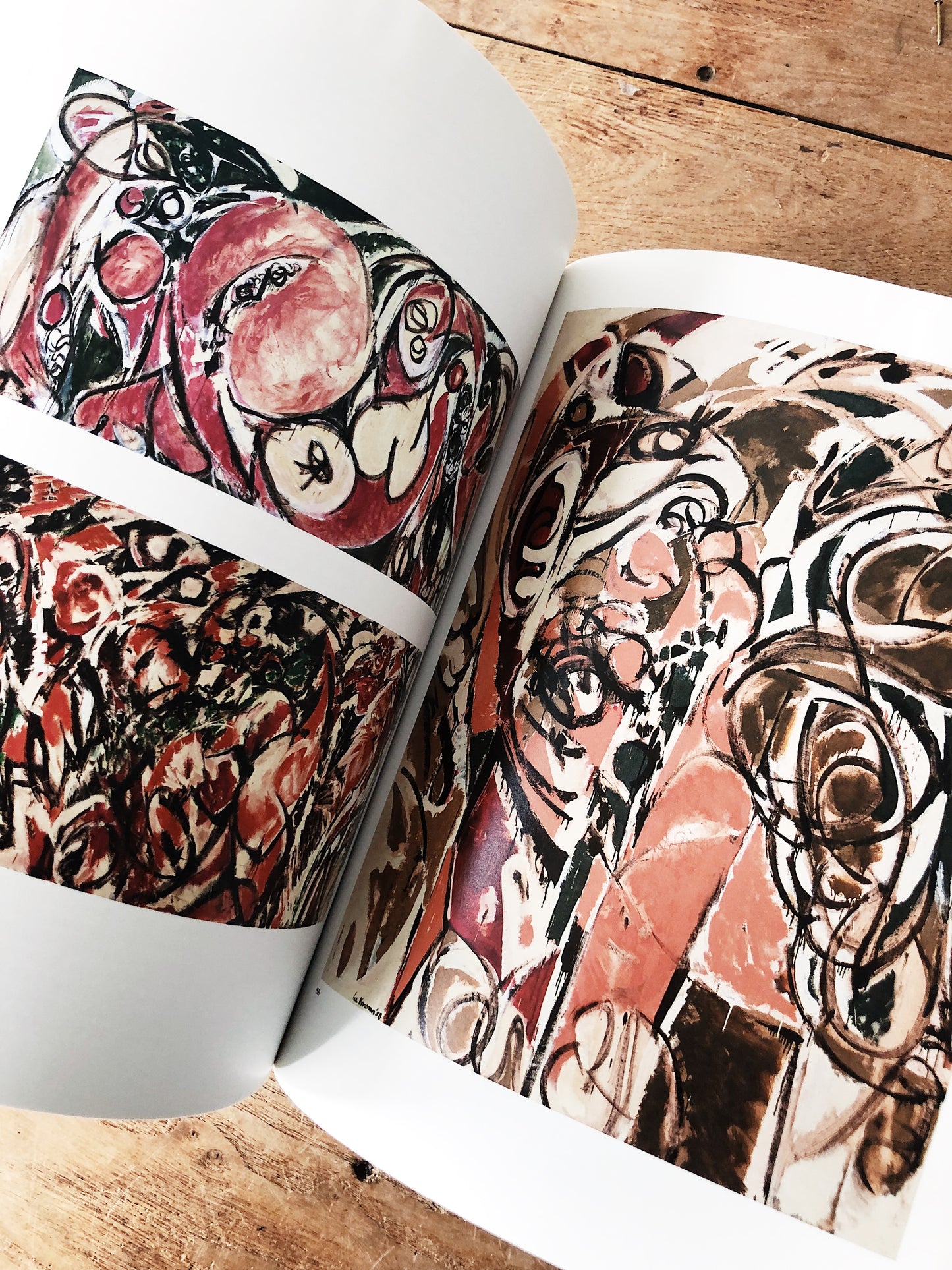 Vintage Lee Krasner Art Book
