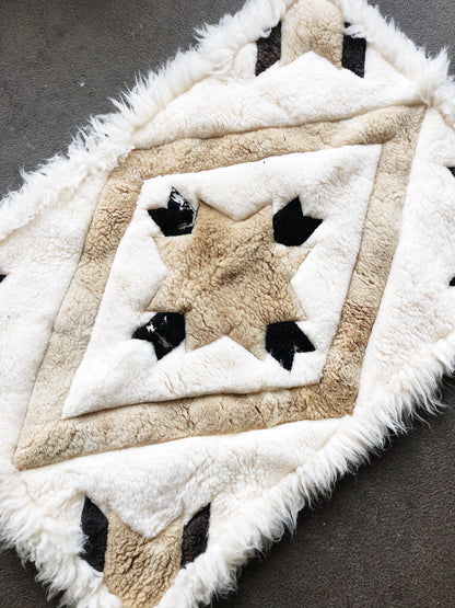 Vintage Sheepskin Rug
