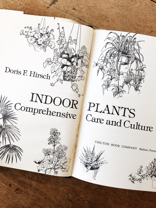 Vintage Houseplant Book