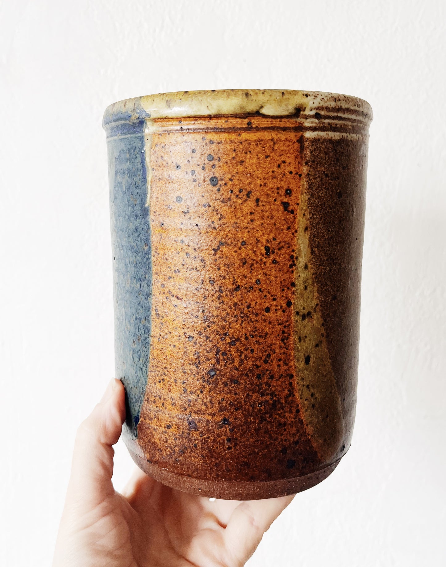 Handmade Vintage Ceramic Crock