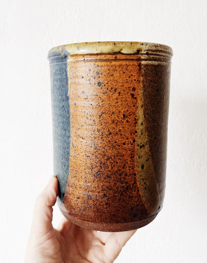 Handmade Vintage Ceramic Crock