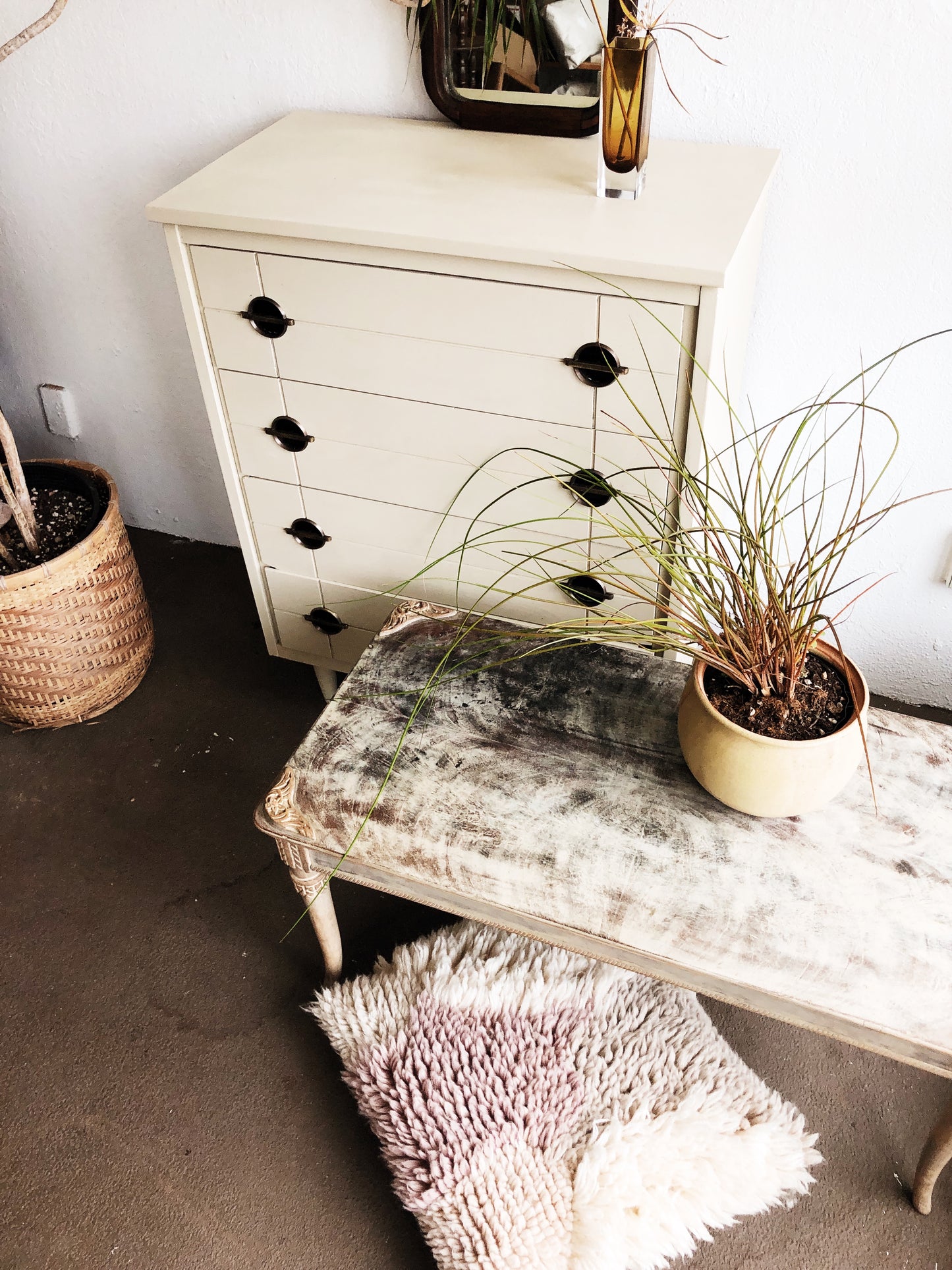 Vintage 1950s Italianate Style Coffee Table