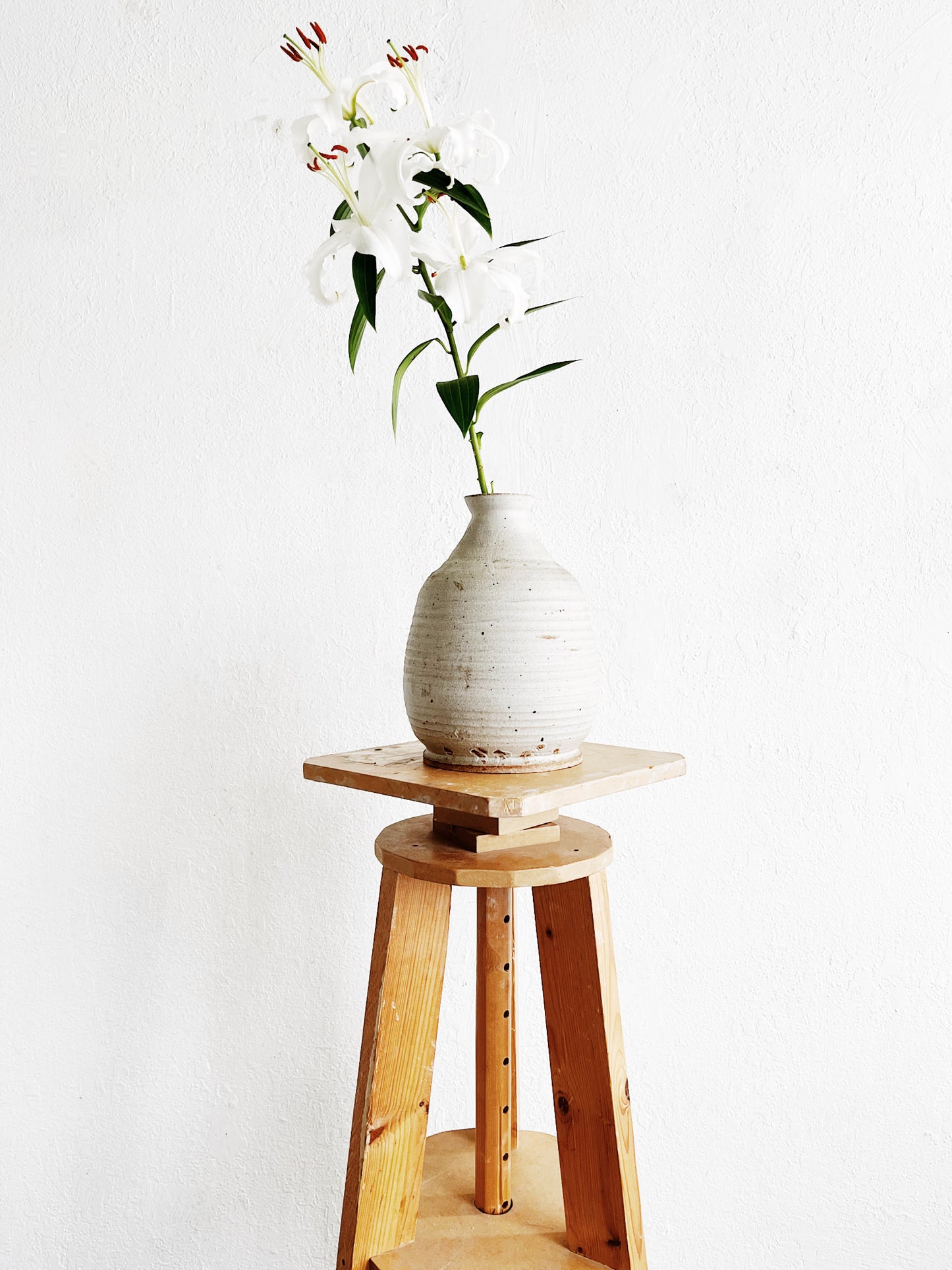 Wooden Sculpting Stand