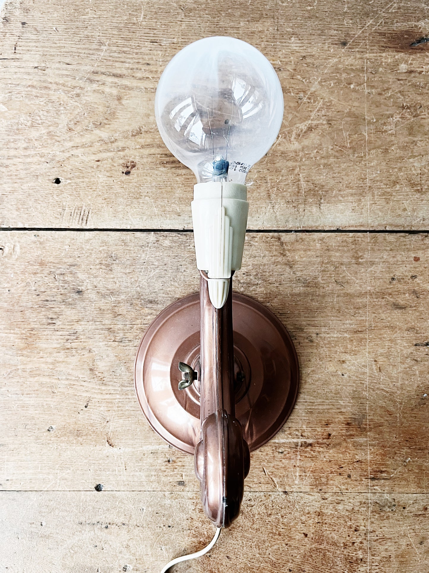 Art Deco Celluloid Sconces