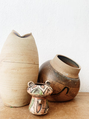 Vintage Stoneware Vase