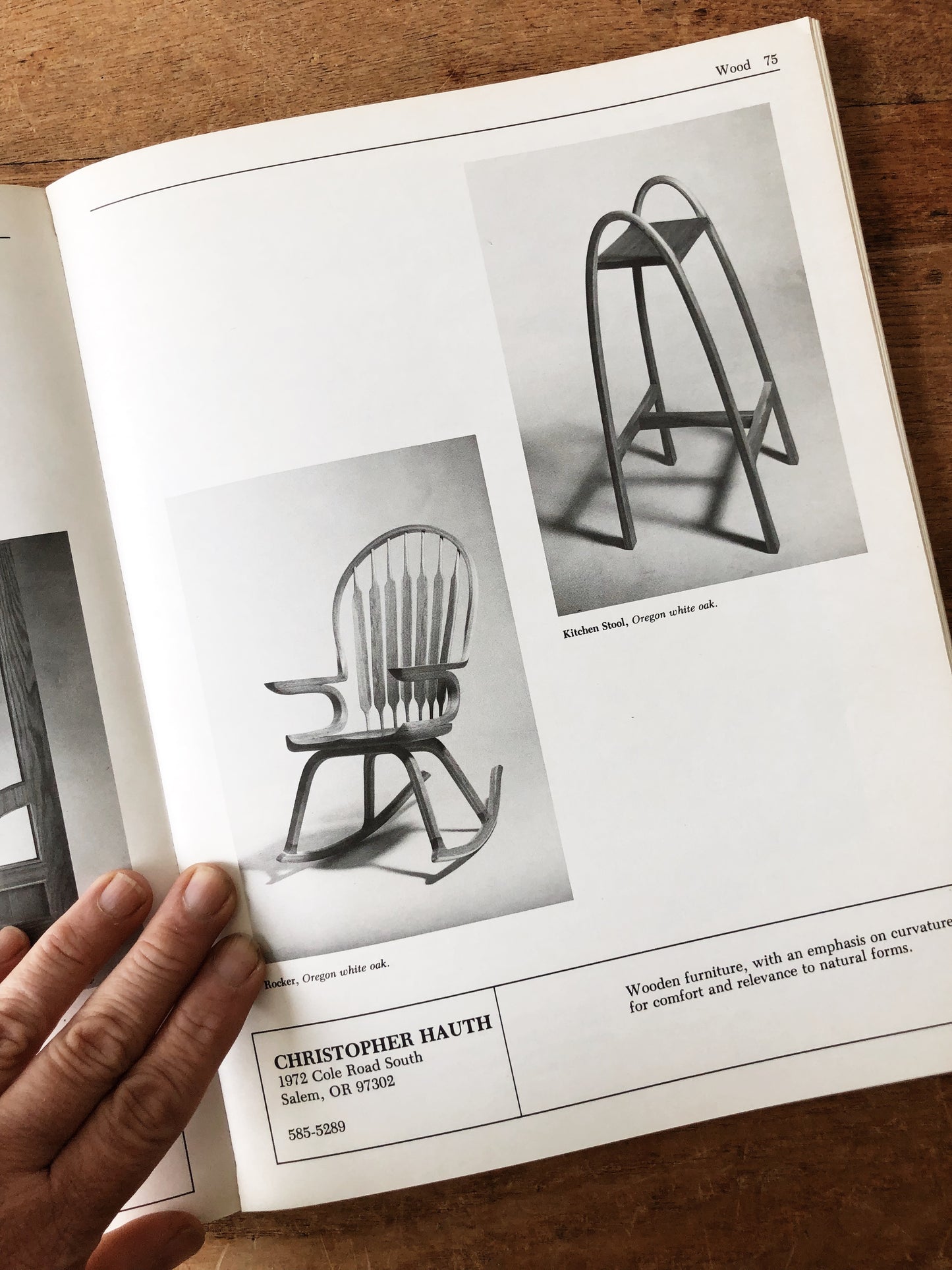 Vintage State of the Crafts Book / Willamette Visual Guide
