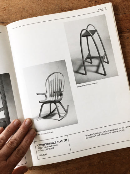 Vintage State of the Crafts Book / Willamette Visual Guide