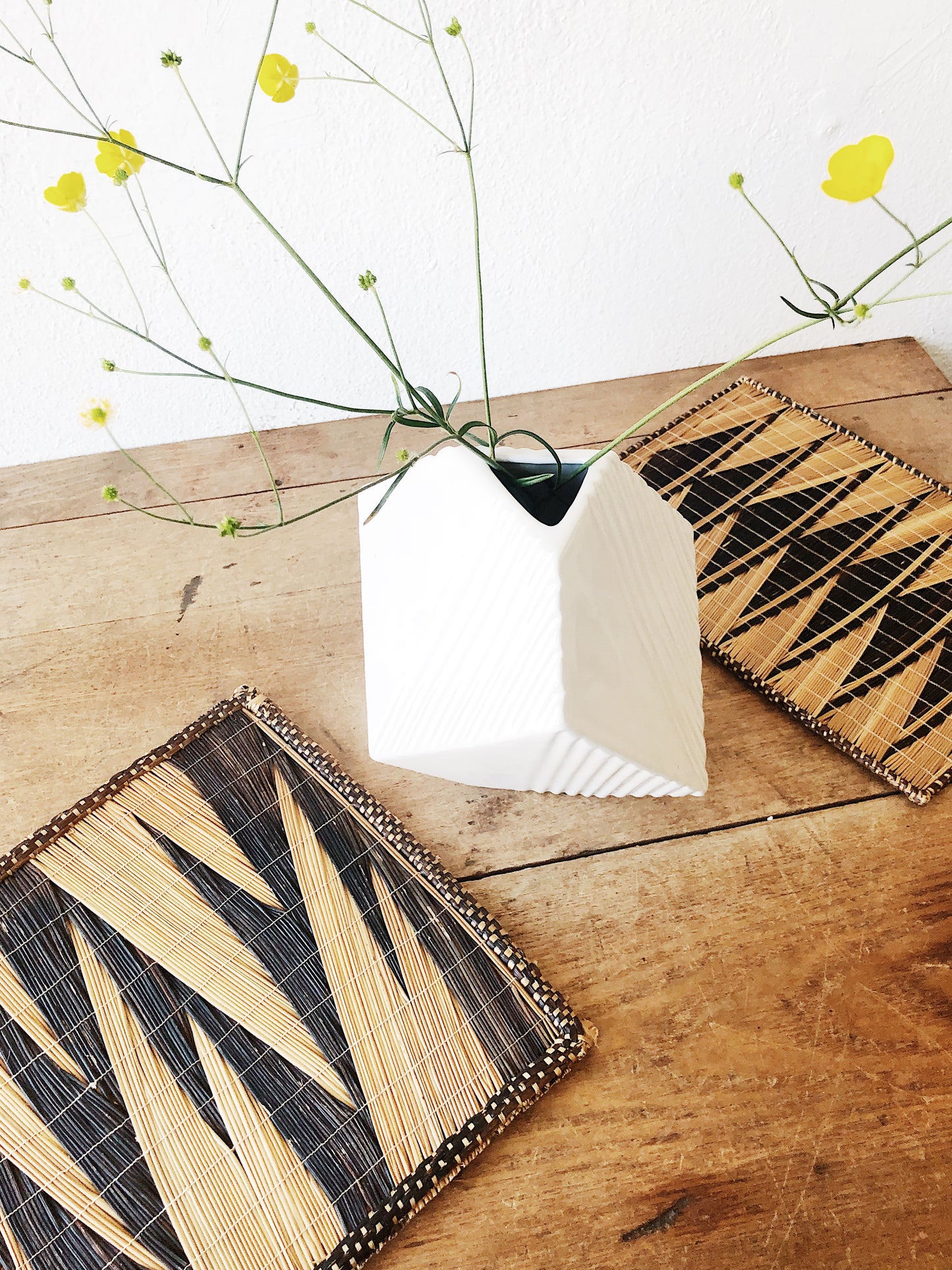 Pair of Bamboo Mats