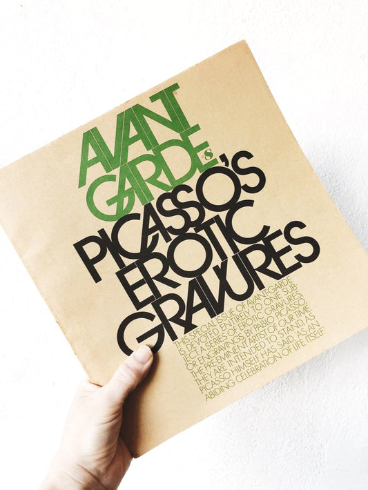 Avant Garde Picasso’s Erotic Gravures Art Book