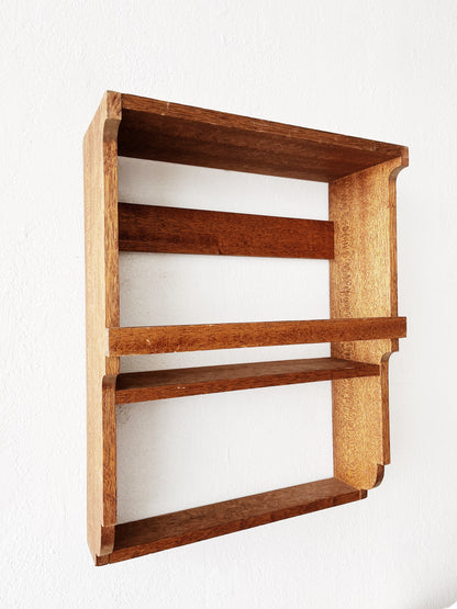 Vintage Wood Wall Shelf