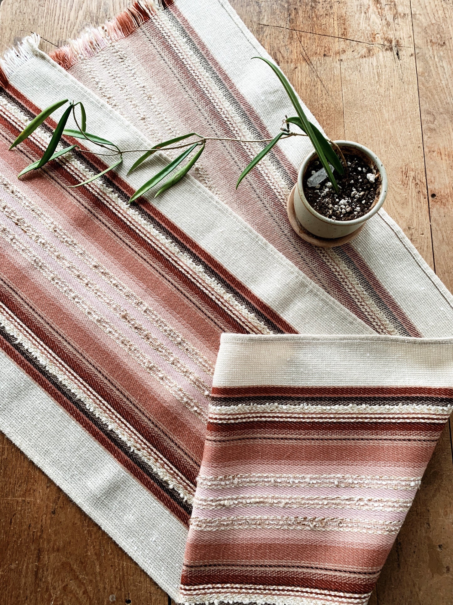 Vintage Woven Table Runner