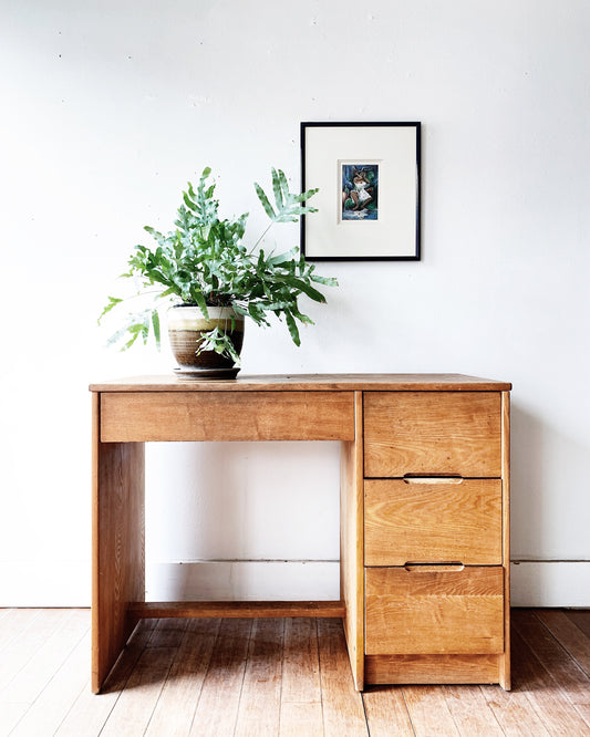 Vintage Wood Desk