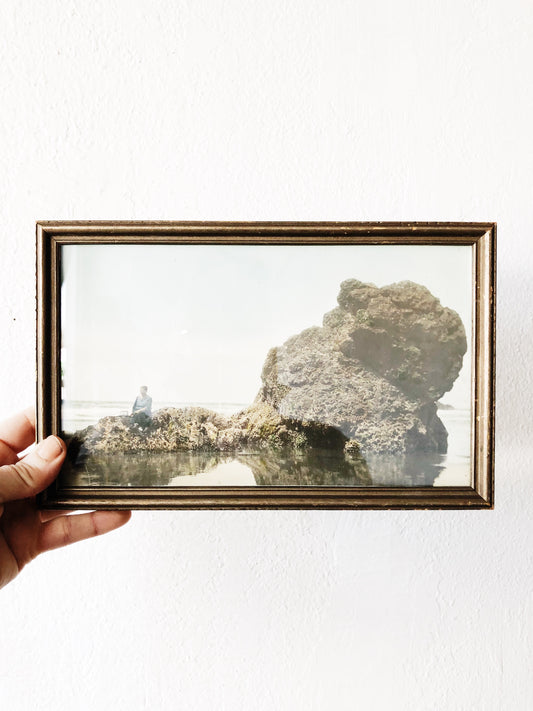 Antique Hand Tinted Photograph