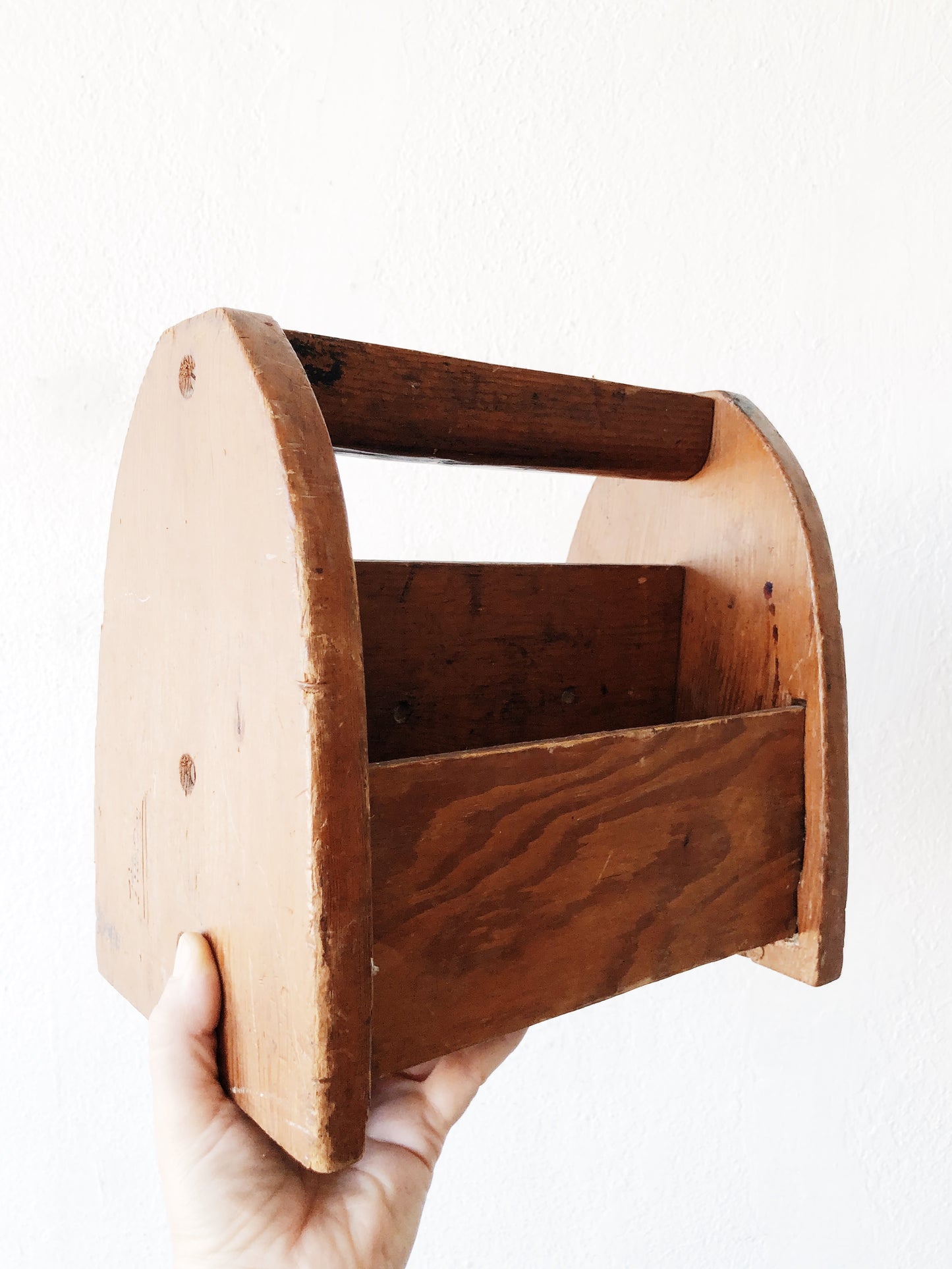 Vintage Wood Caddy