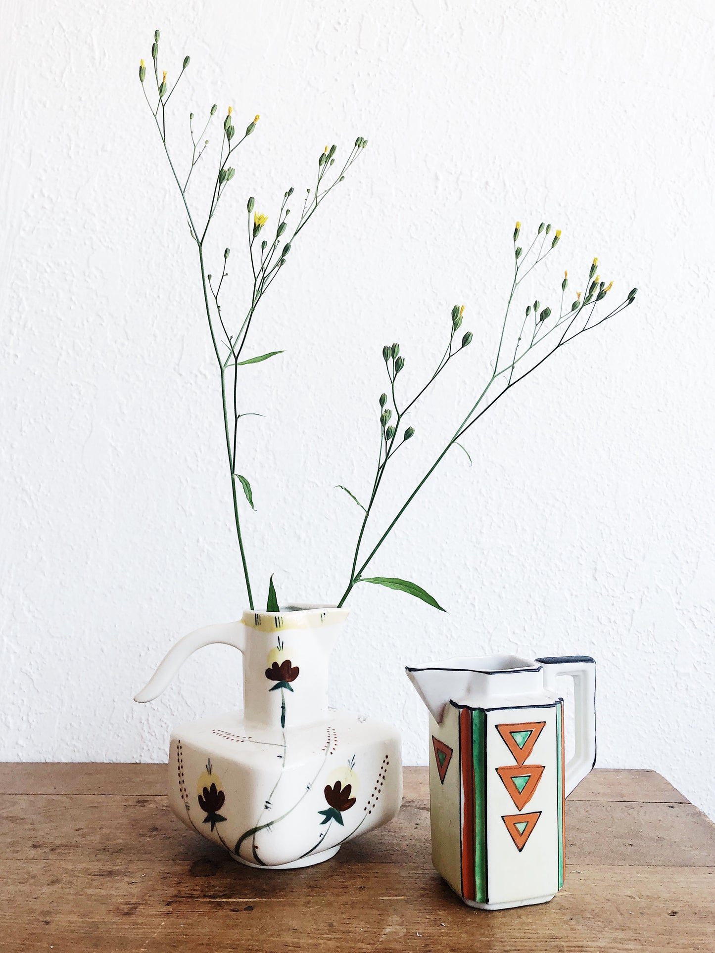 Vintage Handpainted Pitcher