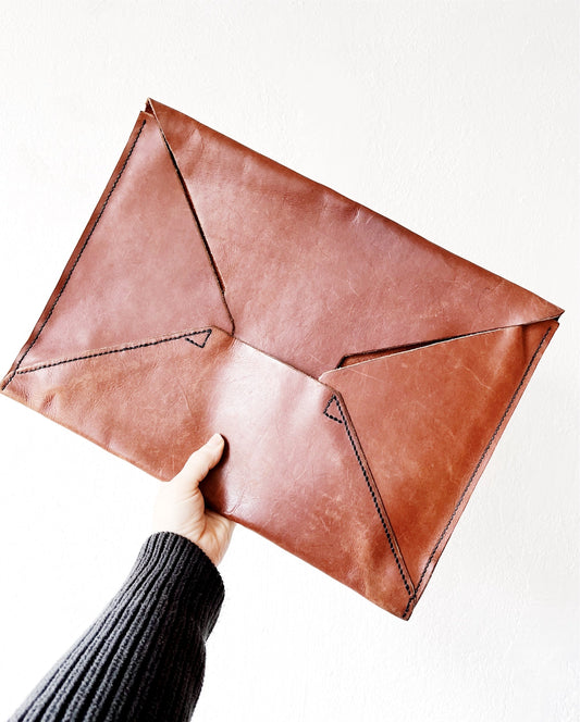 Vintage Leather Folio