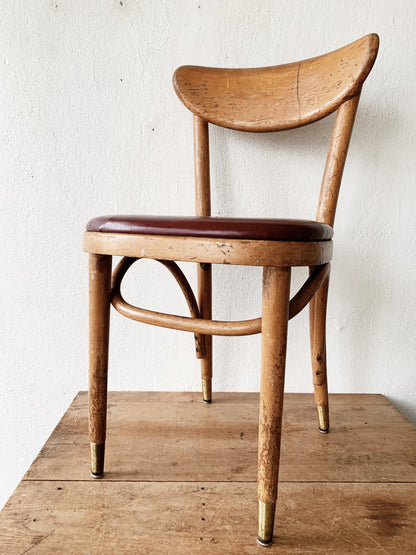 Mid Century Thonet Chairs Set of Five