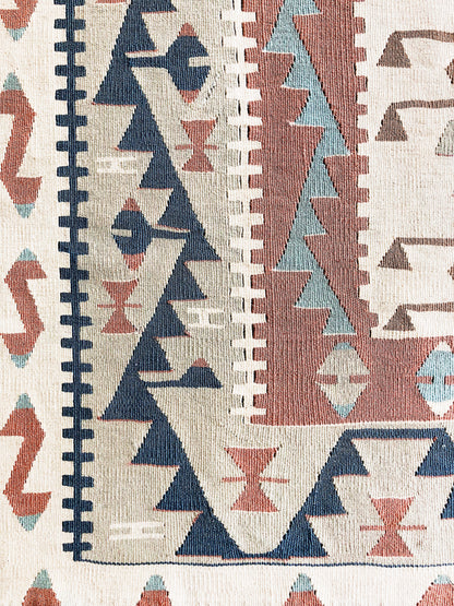 1940s Turkish Wool Kilim