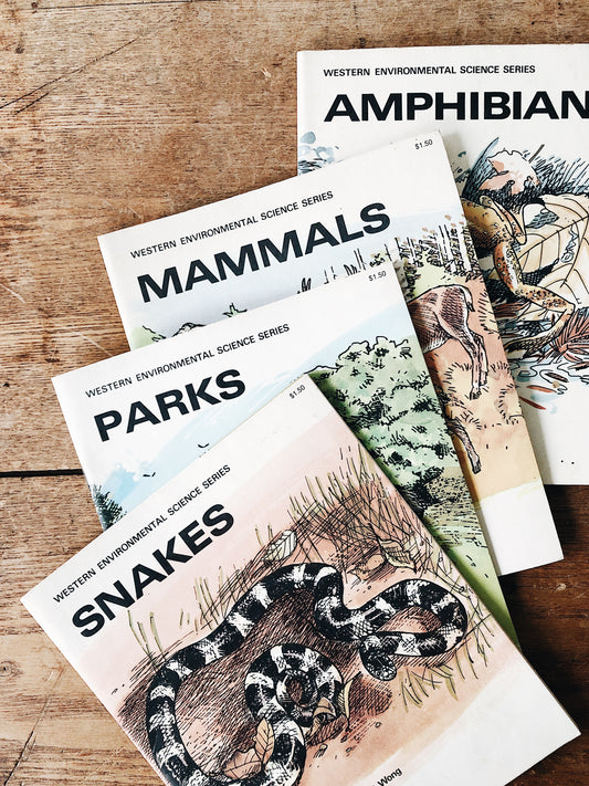 Vintage 1970s Natural History Book Set
