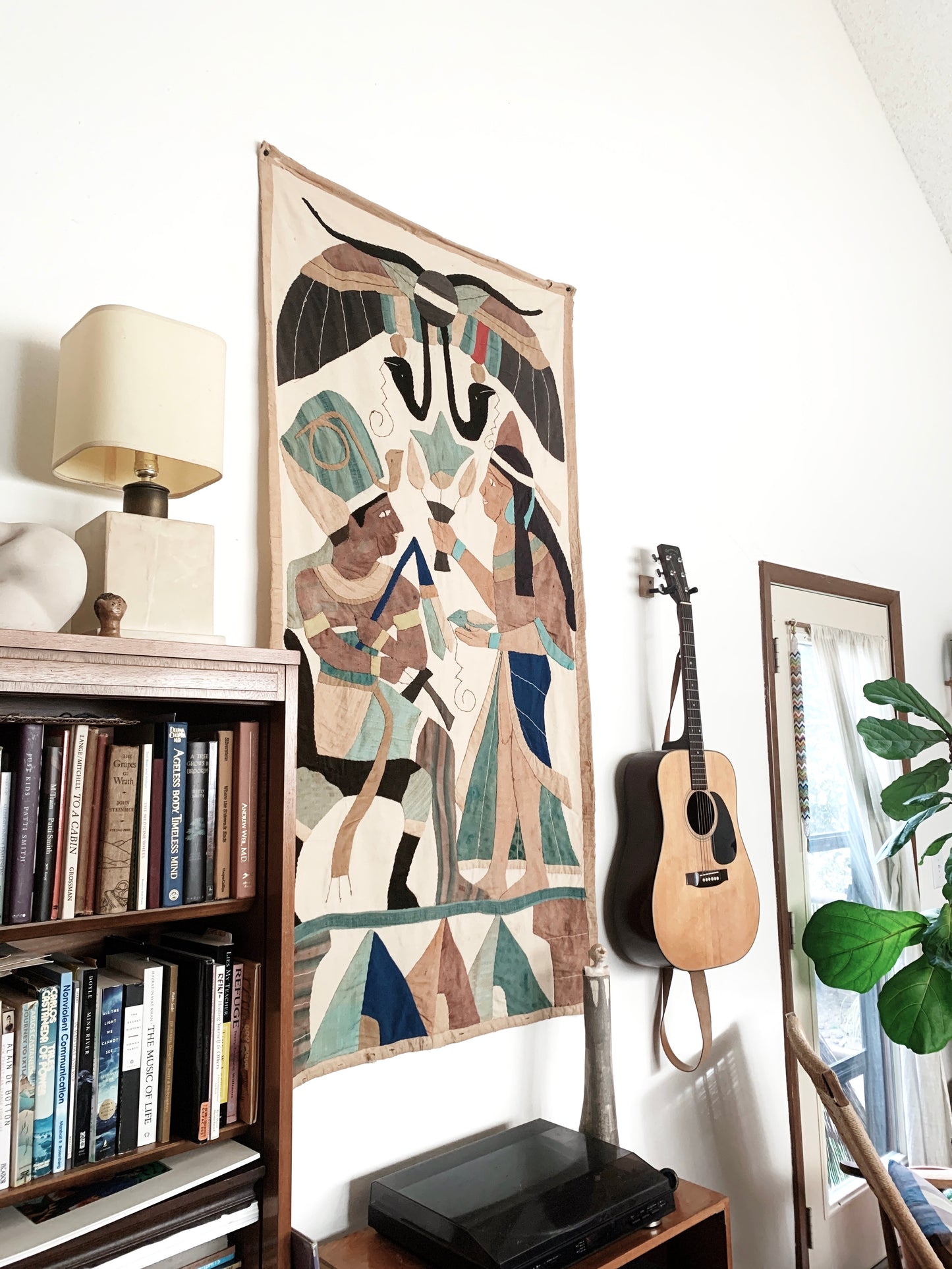 Large Antique Egyptian Tapestry