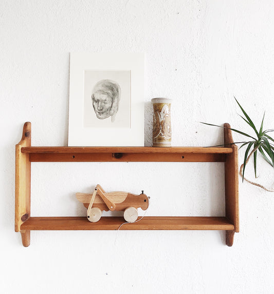 Vintage Display Shelf