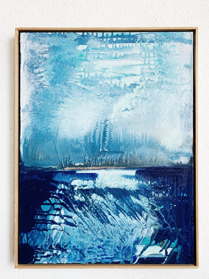 Original Framed Abstract Painting