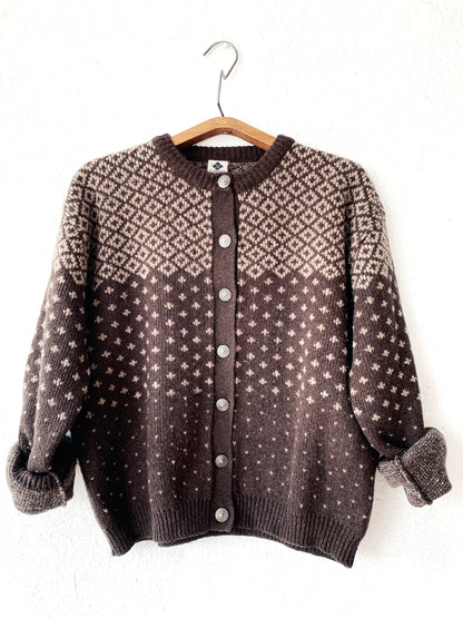 Vintage Columbia Wool Cardigan