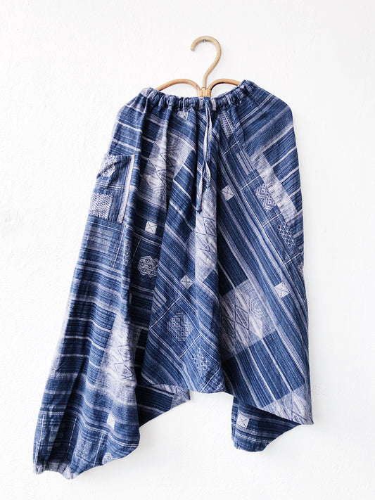 Vintage Handmade Indigo Harem Pant