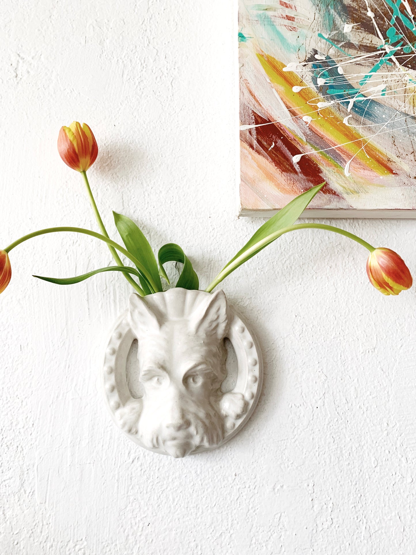 Vintage Wall Vase Japan